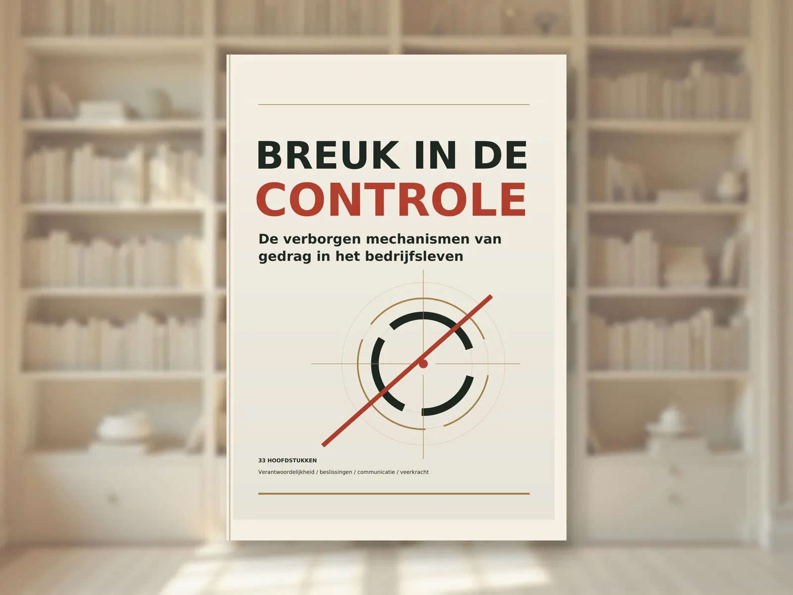 BREUK IN DE CONTROLE — De verborgen mechaniek van gedrag in bedrijven preview