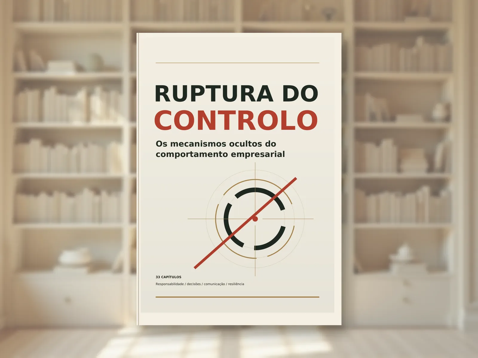 RUPTURA DO CONTROLO — A mecânica oculta do comportamento nas empresas preview