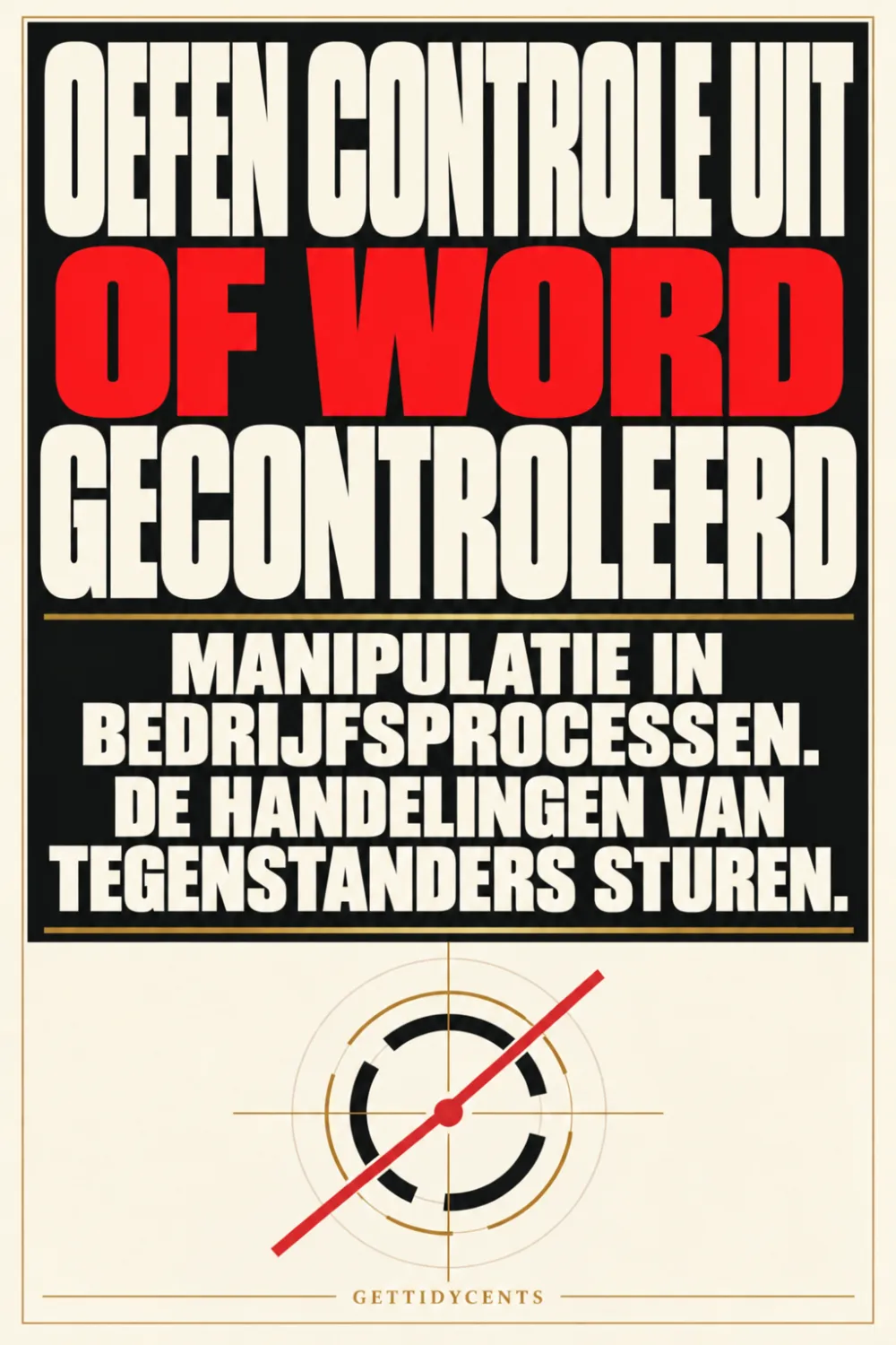 OEFEN CONTROLE UIT OF WORD GECONTROLEERD