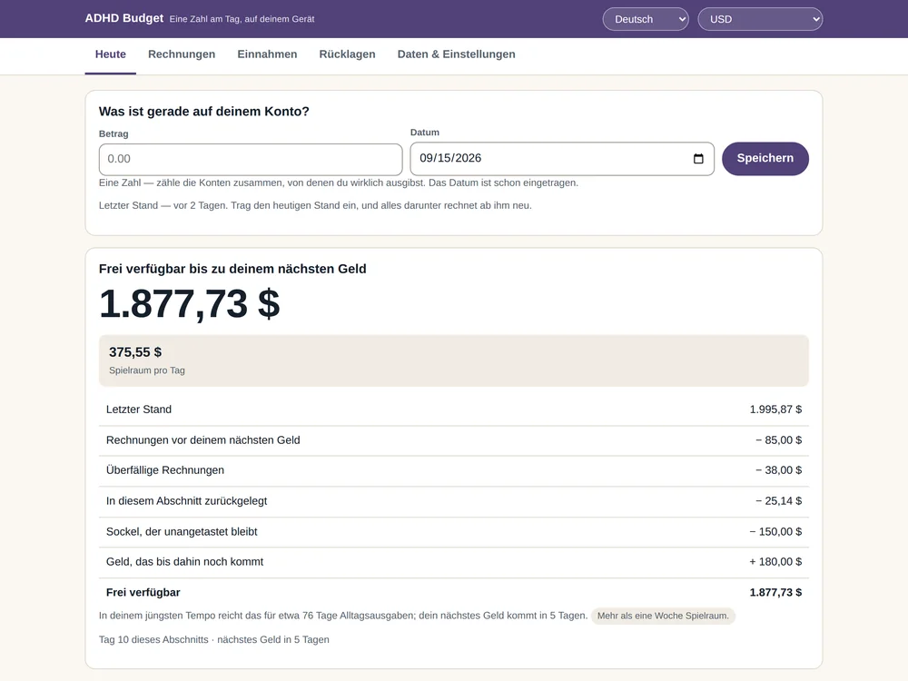 ADHD Budget App — Page 8