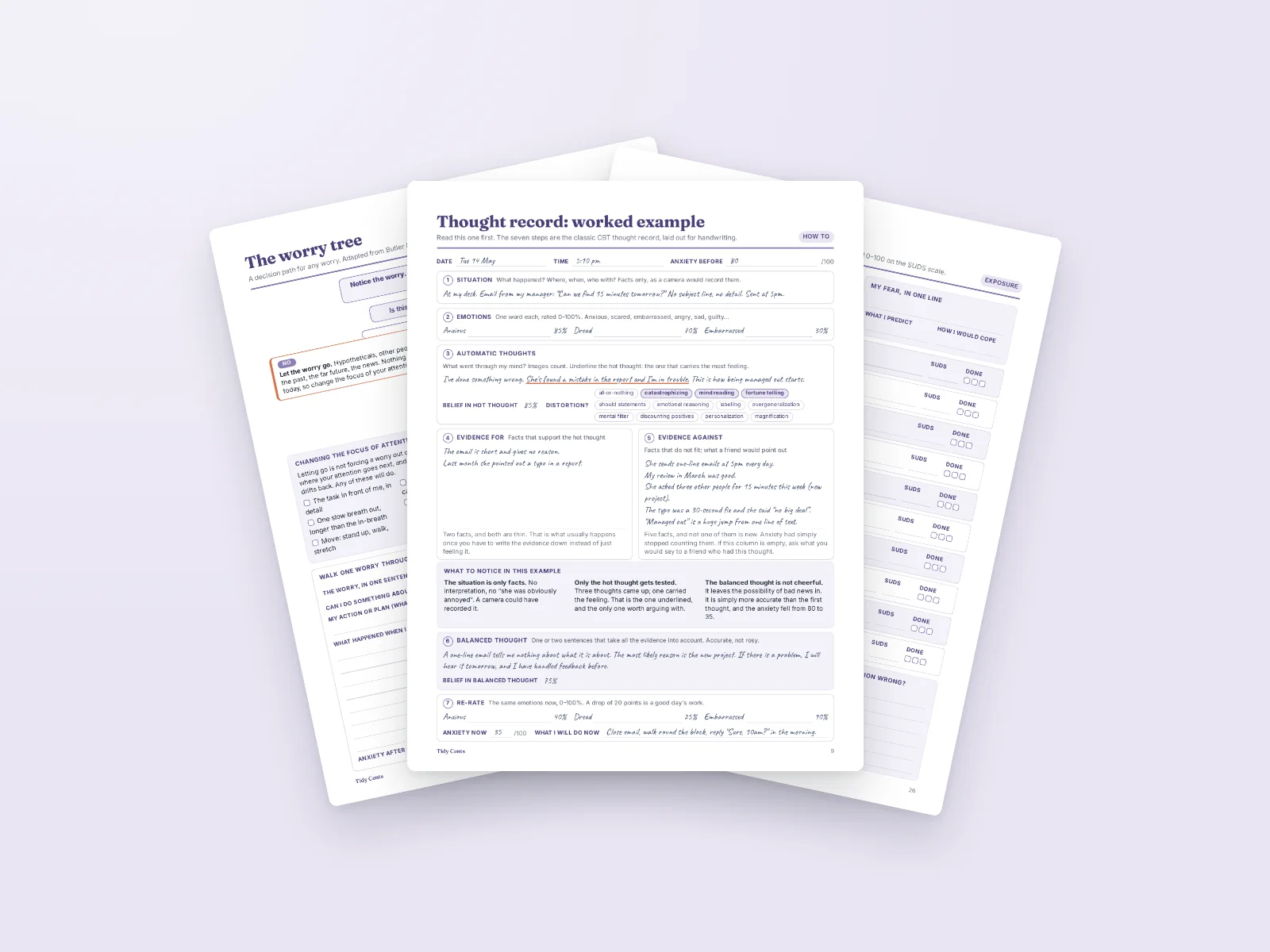 Anxiety & CBT Journal preview