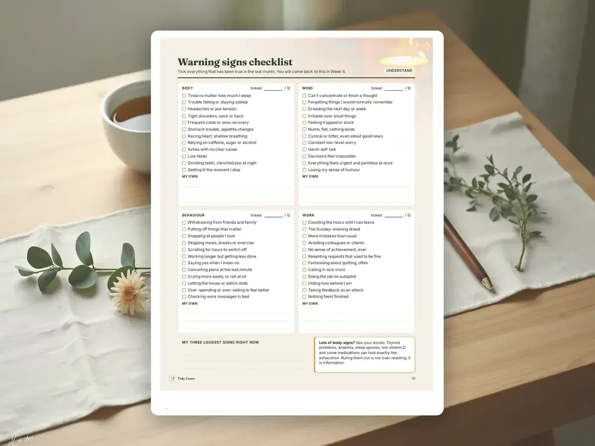 Burnout Recovery Workbook — Page 10
