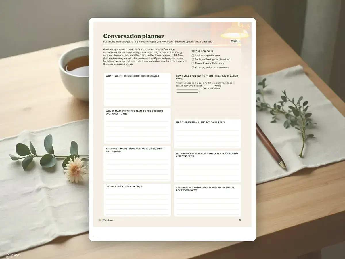 Burnout Recovery Workbook — Page 37