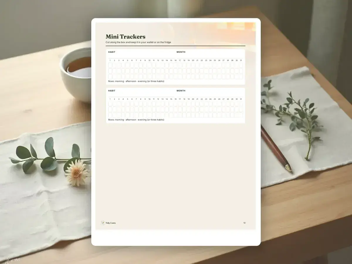 Habit Tracker Printables — Page 10