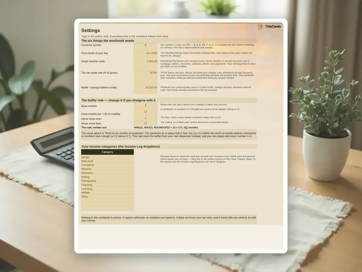 Irregular Income Toolkit — Page 2