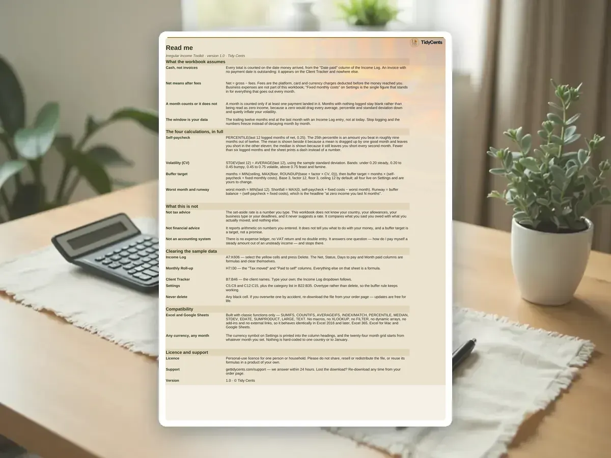Irregular Income Toolkit — Page 11
