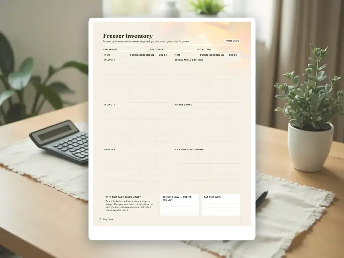 Meal Planning & Grocery Budget Kit — Page 17