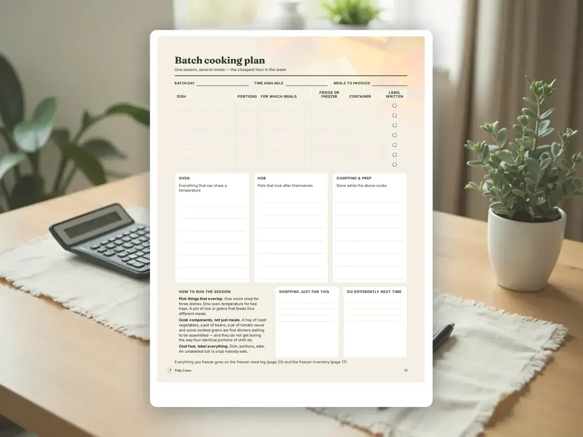 Meal Planning & Grocery Budget Kit — Page 19