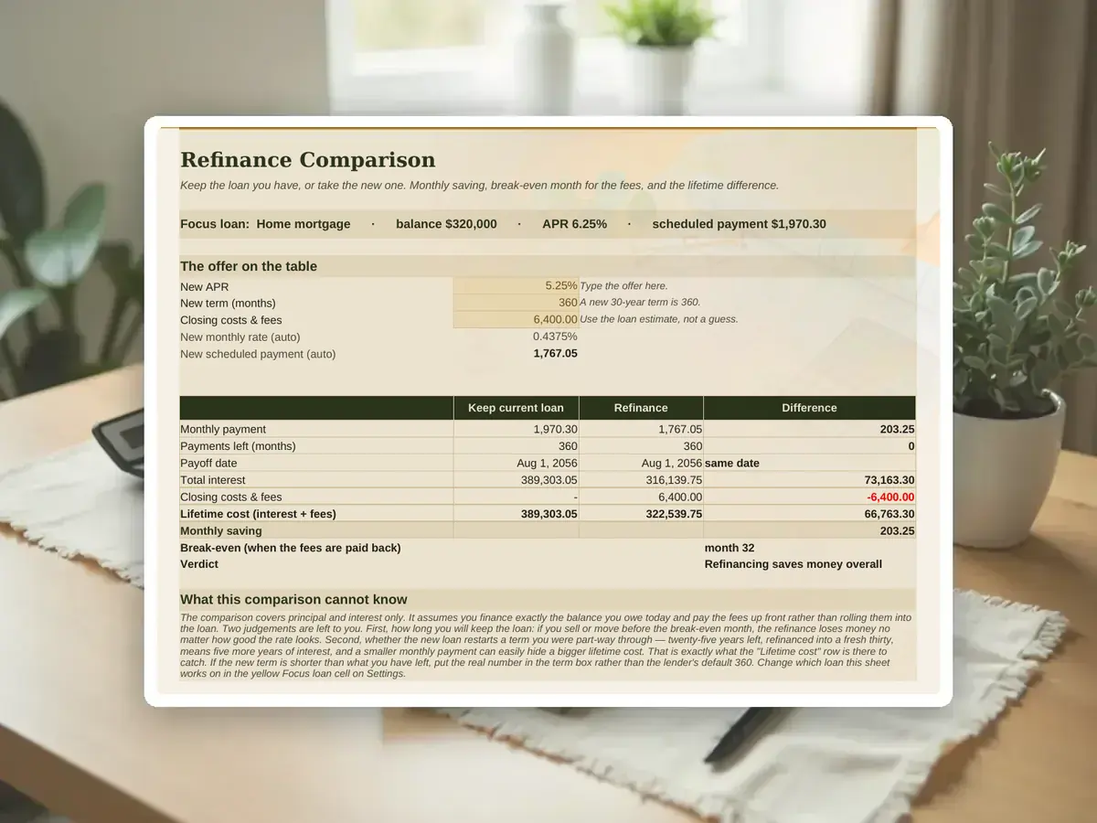 Mortgage & Loan Payoff Calculator — Page 12