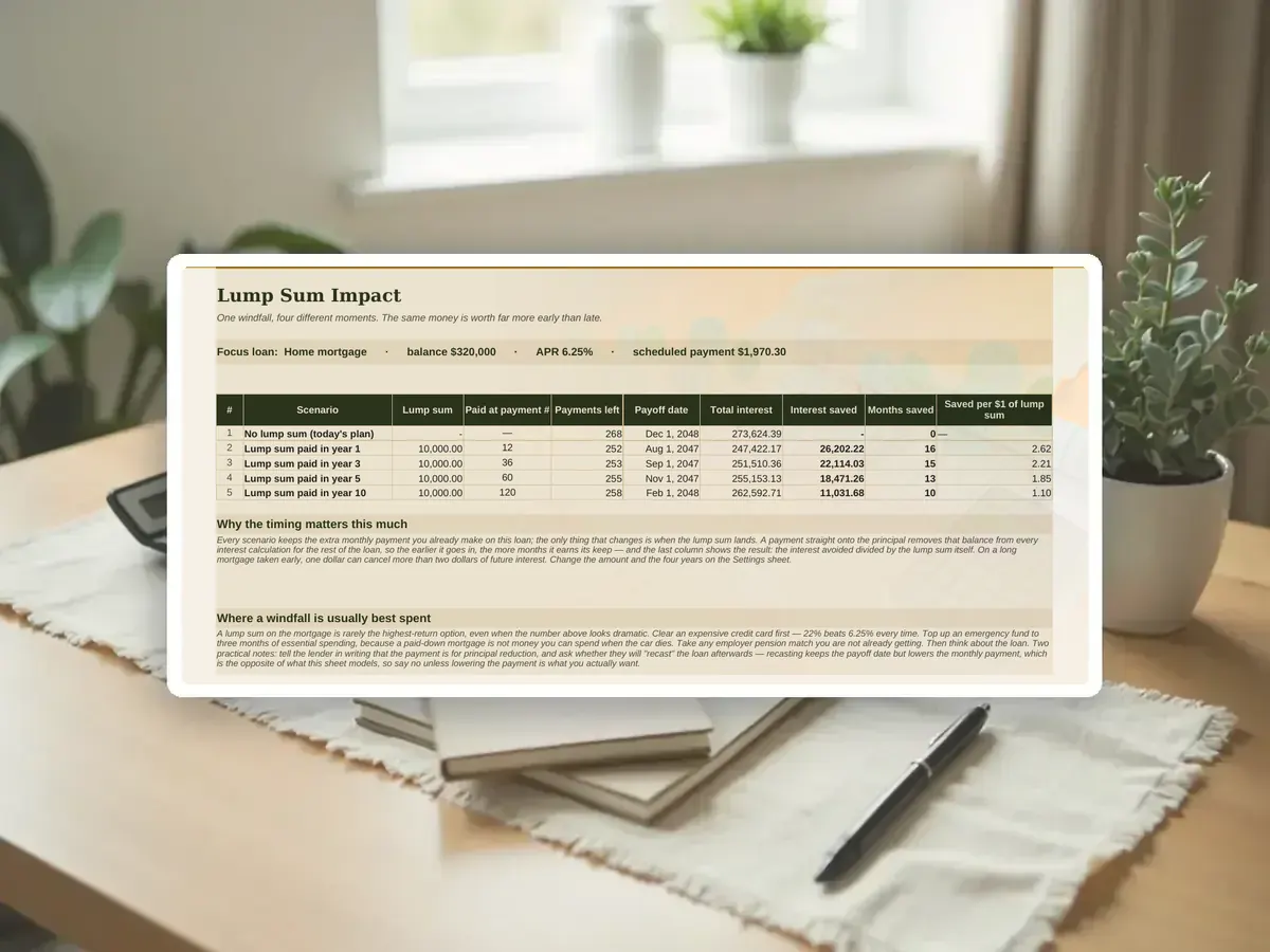 Mortgage & Loan Payoff Calculator — Page 13