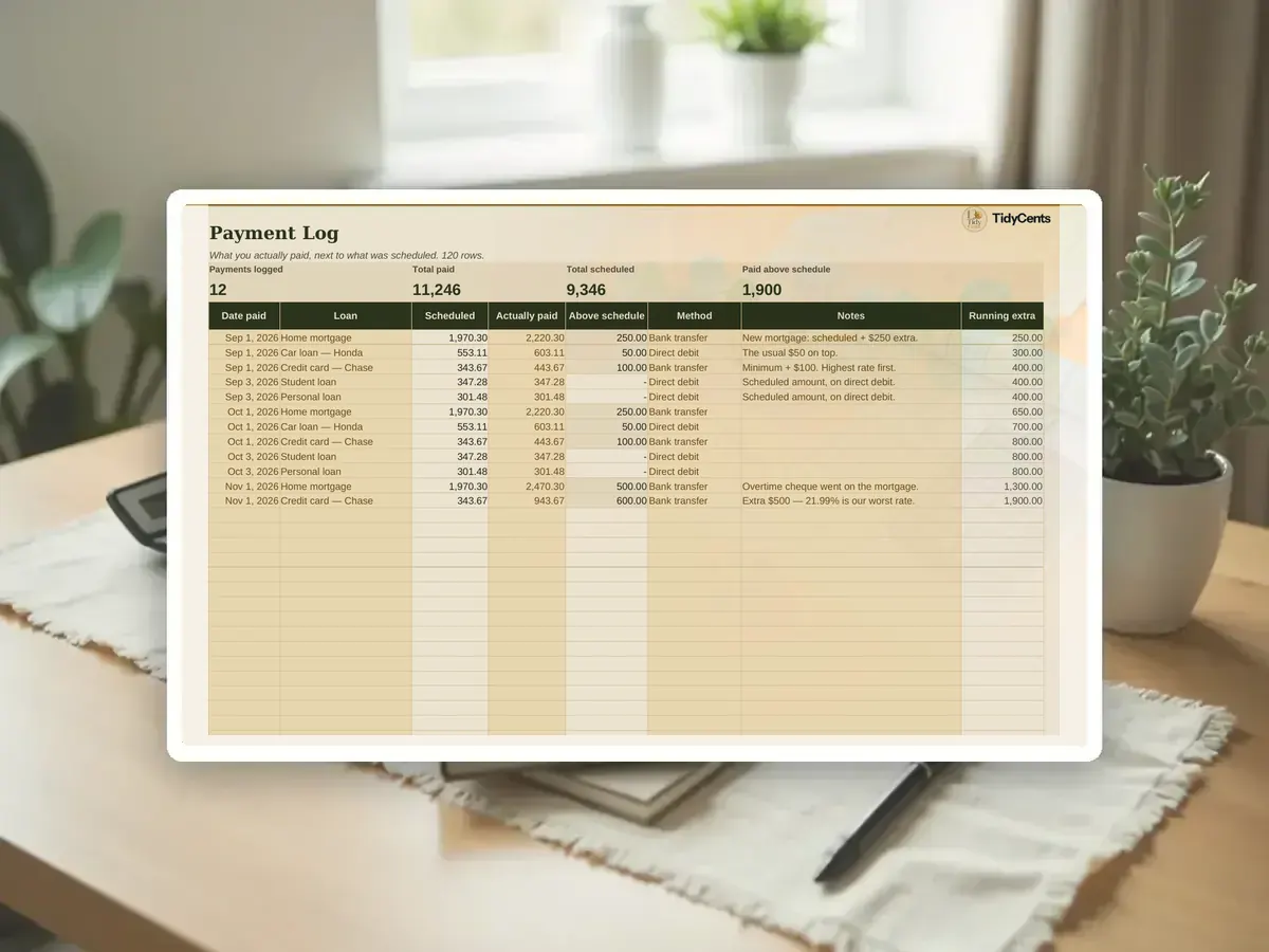Mortgage & Loan Payoff Calculator — Page 14