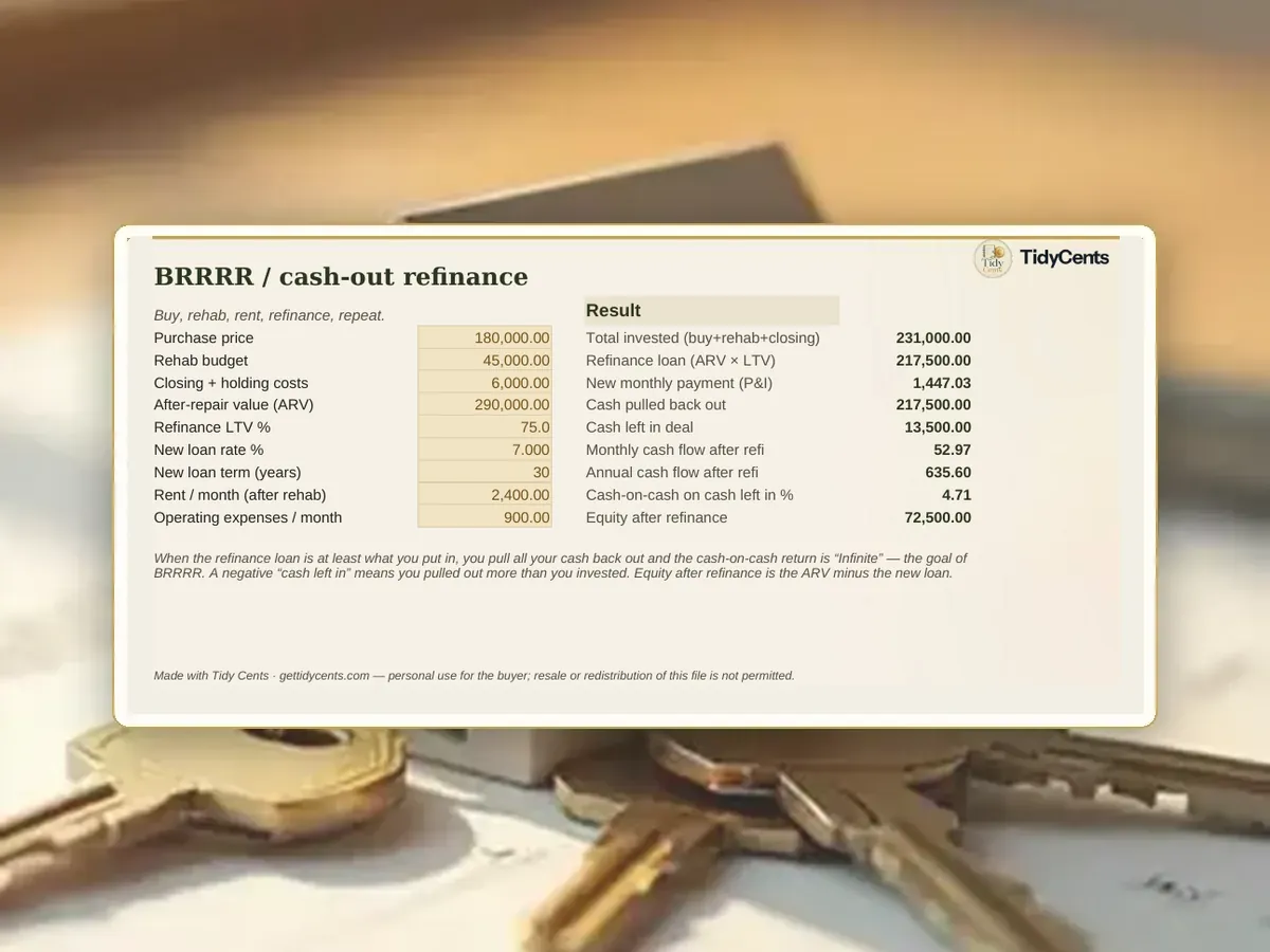 Real Estate Investment & Rental Analyzer — Page 8