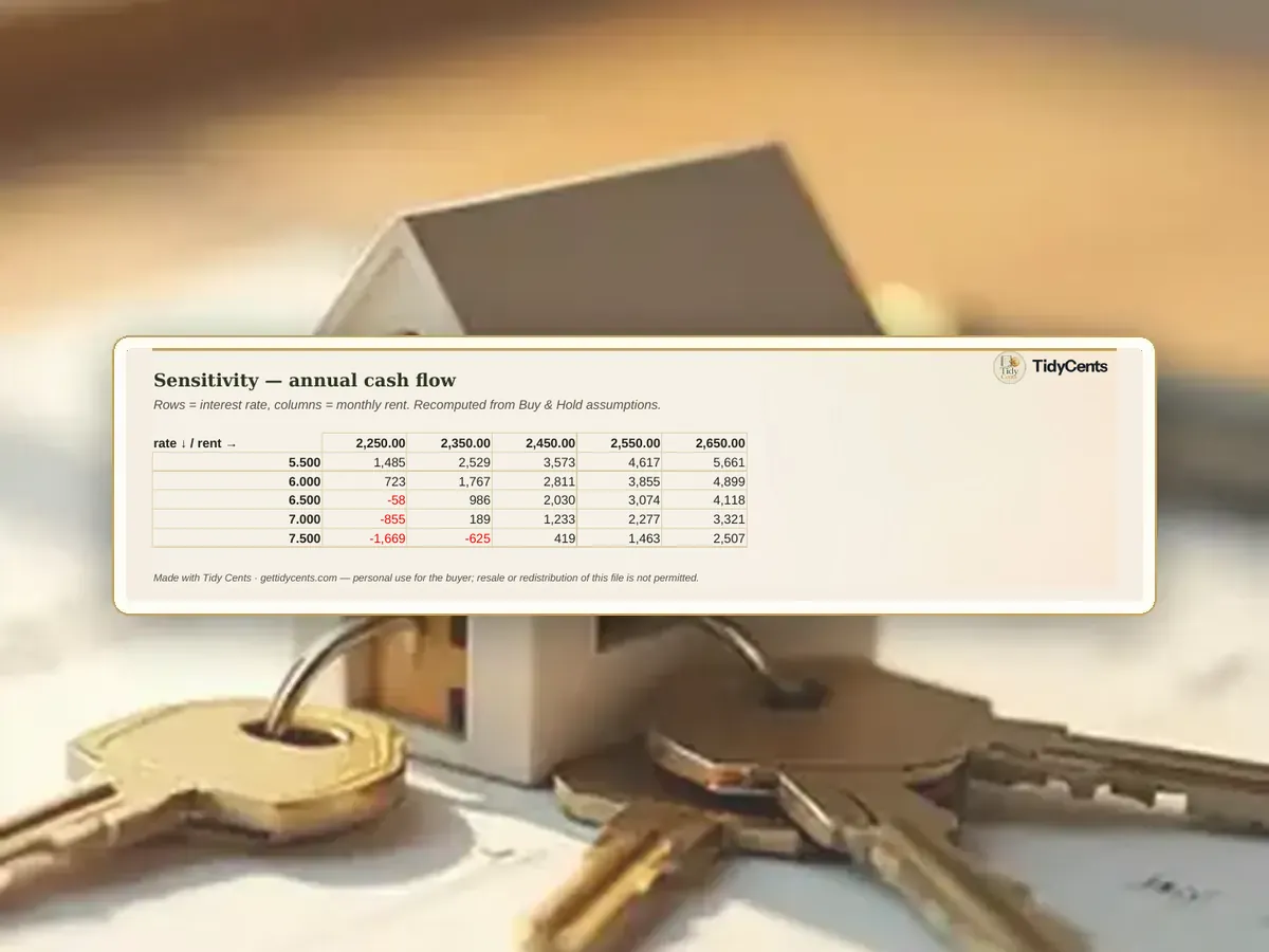 Real Estate Investment & Rental Analyzer — Page 10