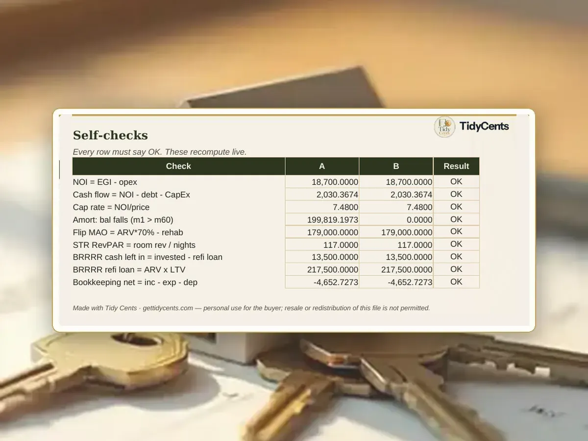 Real Estate Investment & Rental Analyzer — Page 12