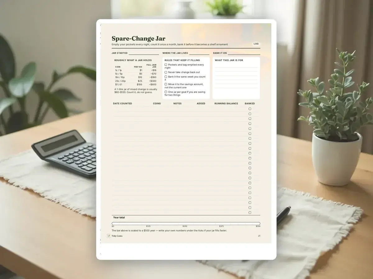 Savings Challenges Printable Bundle — Page 21