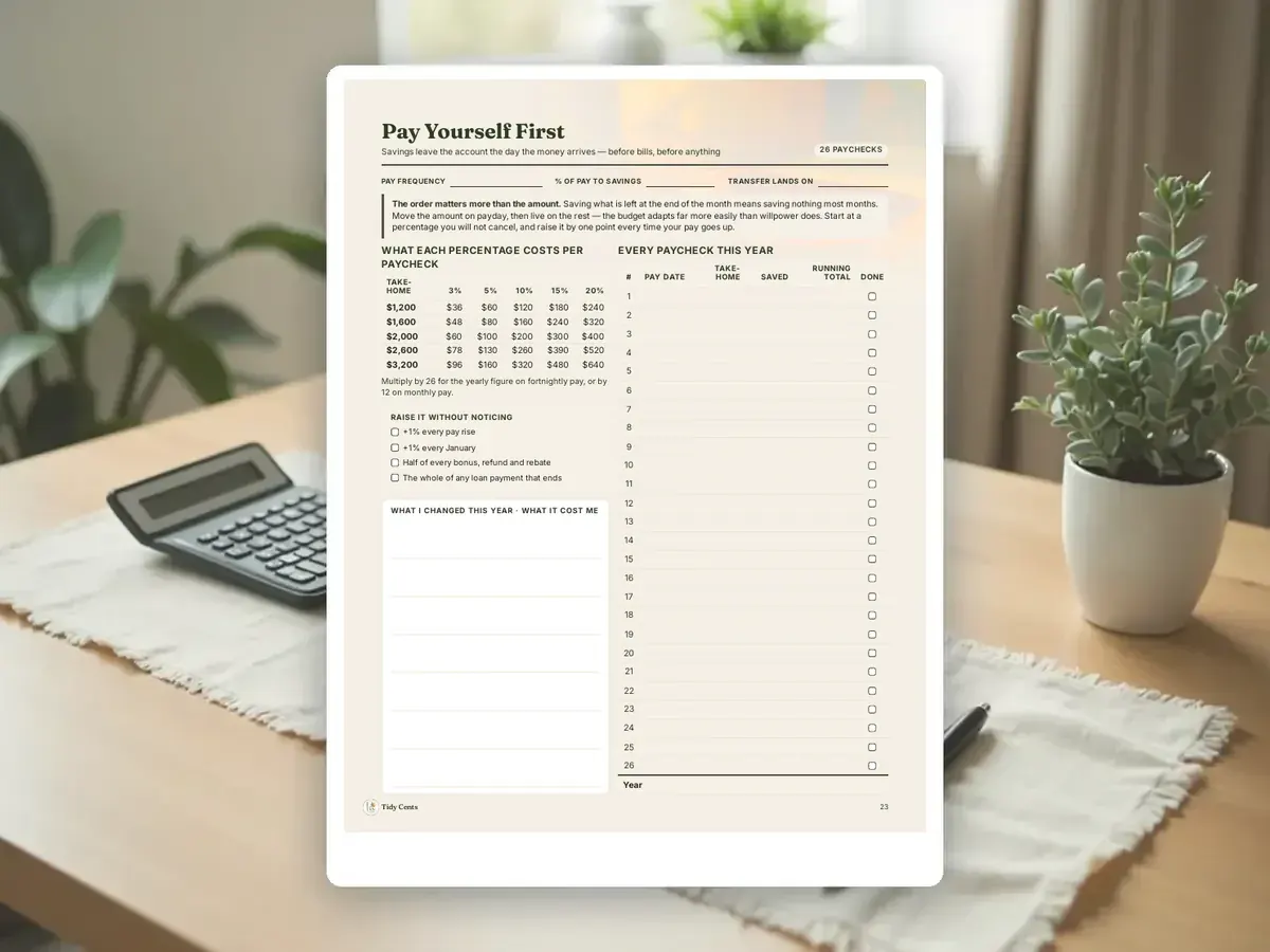 Savings Challenges Printable Bundle — Page 23