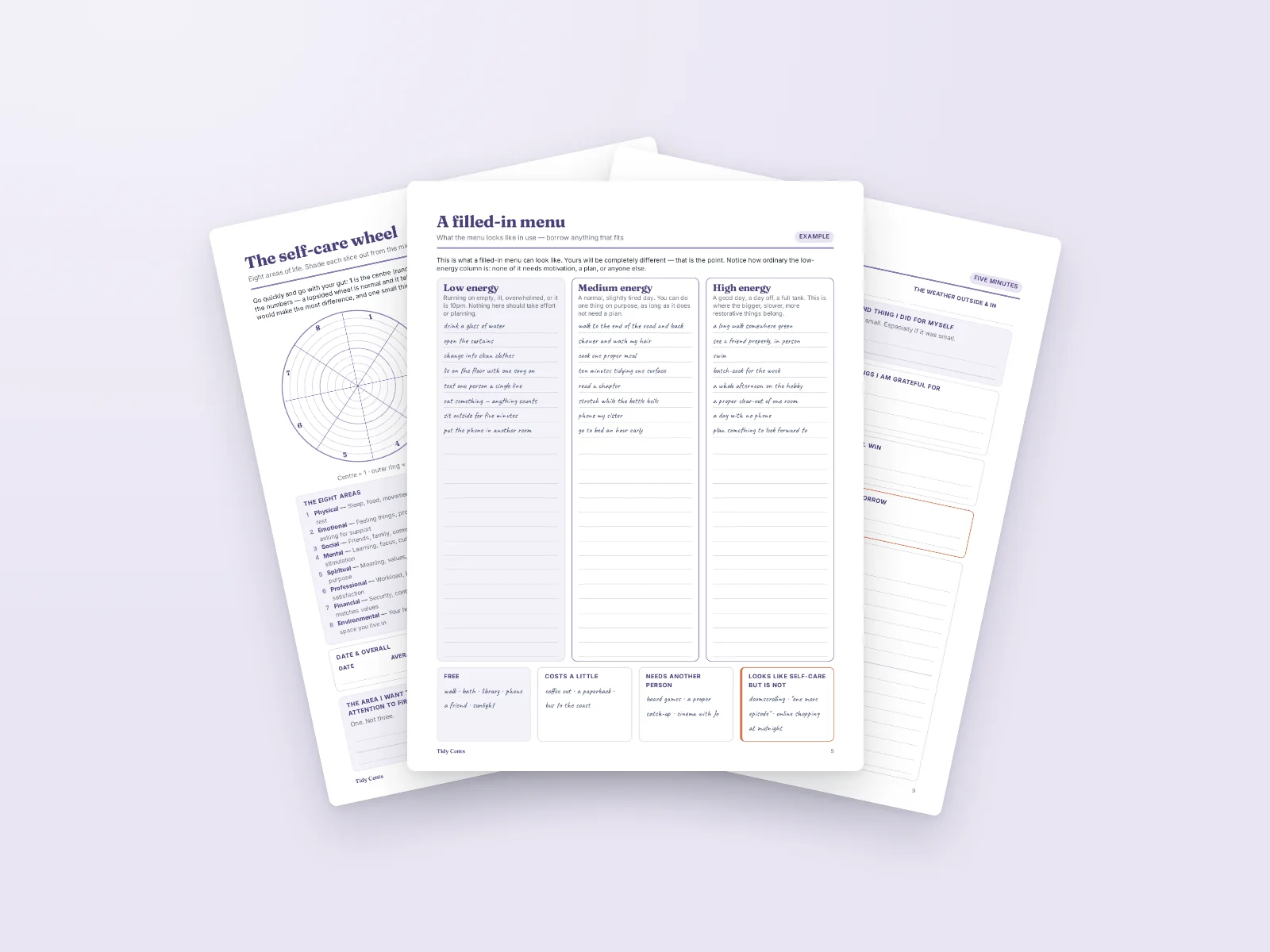 Self-Care Planner & Journal preview