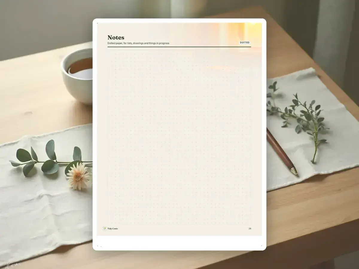 Self-Care Planner & Journal — Page 28
