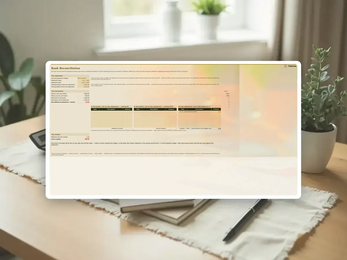 Small Business Bookkeeping & Invoice Tracker — Page 7